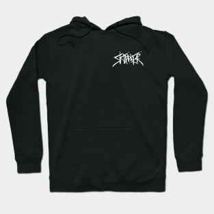 Skiddler Chest White Hoodie